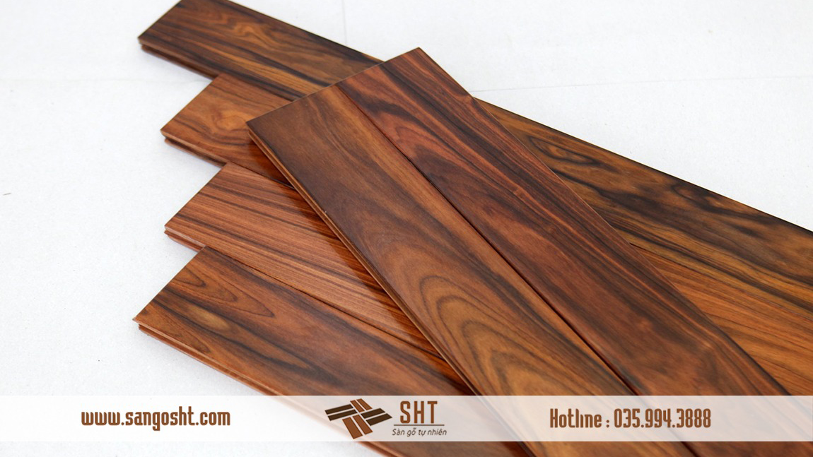 Tiêu chuẩn và kích thước sàn gỗ Cẩm Lai